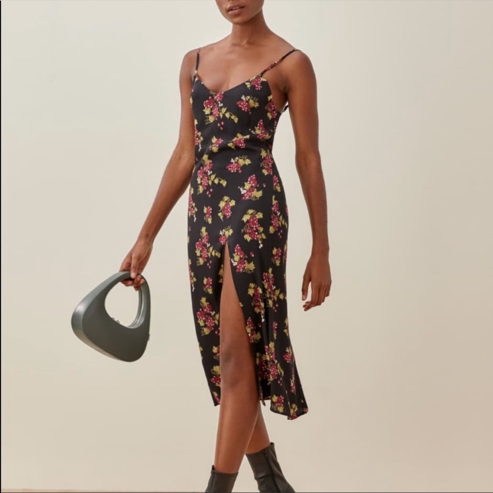 Reformation Crimini Dress in Grenache *NEW*